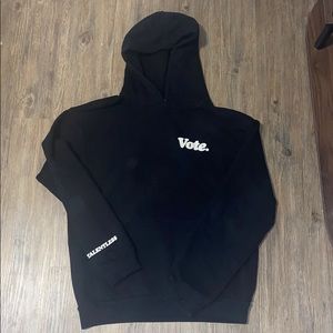 TALENTLESS Vote Women’s Black Hoodie